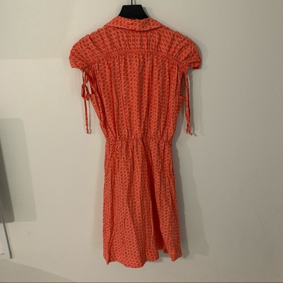 ANTHROPOLOGIE Maeve Carlotta Ruched Shirt Dress XS - Picture 12 of 15